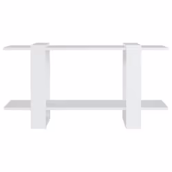 vidaXL Book Cabinet Engineered Wood Book Stand Shelf Furniture Multi Colours - white