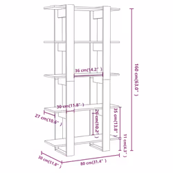 VidaXL 811565 living room bookcase - Additional view 7