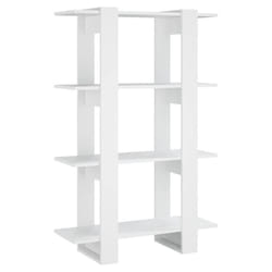 vidaXL Book Cabinet/Room Divider Bookcase Cabinet Book Shelf Multi Colours - white