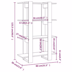 VidaXL 811577 living room bookcase - Additional view 7