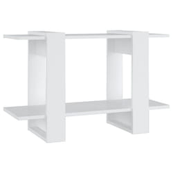 vidaXL Book Cabinet/Room Divider Storage Book Shelf Furniture Multi Colours - white