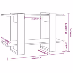 VidaXL 811596 living room bookcase - Additional view 7
