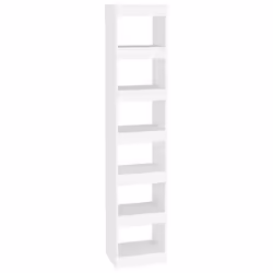 VidaXL 811637, White, Wood, Wood, 400 mm, 300 mm, 1980 mm