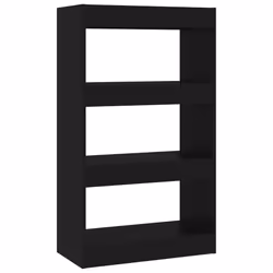 VidaXL 811656, Black, Wood, Wood, 600 mm, 300 mm, 1030 mm