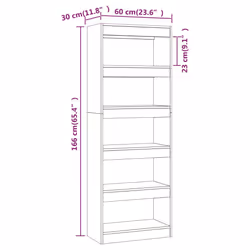 VidaXL 811677 living room bookcase - Additional view 7