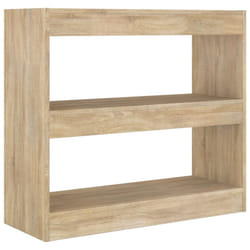 vidaXL Book Cabinet/Room Divider Storage Cabinet Home Organiser Multi Colours - sonoma oak