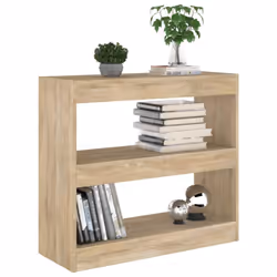 vidaXL Book Cabinet/Room Divider Storage Cabinet Home Organiser Multi Colours - sonoma oak - Additional view 5