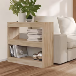 vidaXL Book Cabinet/Room Divider Storage Cabinet Home Organiser Multi Colours - sonoma oak - Additional view 6