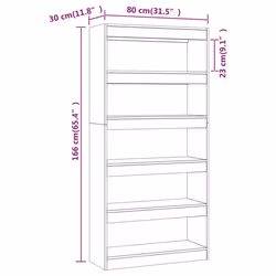 VidaXL 811724 living room bookcase - Additional view 7