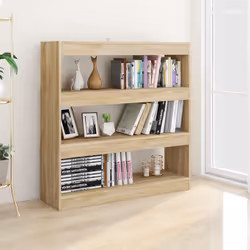 vidaXL Book Cabinet/Room Divider Home Storage Cabinet Furniture Multi Colours - sonoma oak - Additional view 5