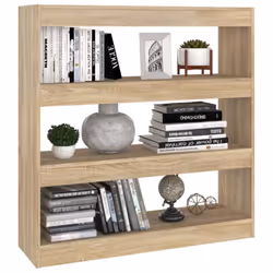 vidaXL Book Cabinet/Room Divider Home Storage Cabinet Furniture Multi Colours - sonoma oak - Additional view 6