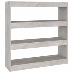 vidaXL Book Cabinet/Room Divider Home Storage Cabinet Furniture Multi Colours - concrete grey