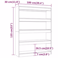VidaXL 811758 living room bookcase - Additional view 8