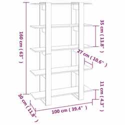 VidaXL 813561 living room bookcase - Additional view 7