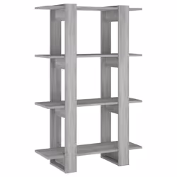 VidaXL 813576, Grey, Oak, Wood, Wood, 800 mm, 300 mm, 1235 mm