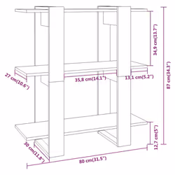 VidaXL 813579 living room bookcase - Additional view 7