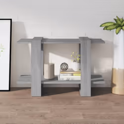 vidaXL Book Cabinet/Room Divider Storage Book Shelf Furniture Multi Colours - grey sonoma - Additional view 4