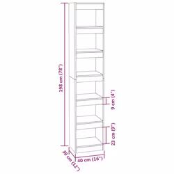 VidaXL 813597 living room bookcase - Additional view 7