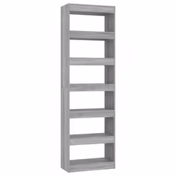 VidaXL 813612, Grey, Oak, Wood, Wood, 600 mm, 300 mm, 1980 mm