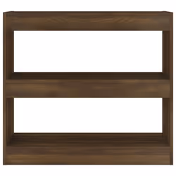 vidaXL Book Cabinet/Room Divider Storage Cabinet Home Organiser Multi Colours - brown oak