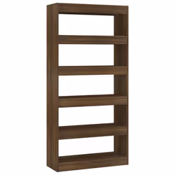 VidaXL 813625, Brown, Oak, Wood, Wood, 800 mm, 300 mm, 1660 mm