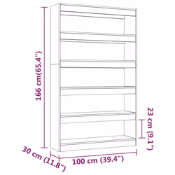 VidaXL 813639 living room bookcase - Additional view 7