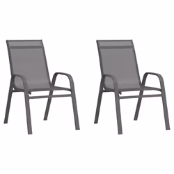 VidaXL 318778, Terrace, Fabric, Steel, Grey, 550 mm, 650 mm, 890 mm