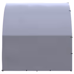 vidaXL Outdoor Chicken Coop 3x8x2 m Galvanised Steel Garden Poultry House - Additional view 7