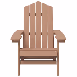 VidaXL 3095702 outdoor chair Terrace High-Density Polyethylene (HDPE), Steel Brown - Additional view 4