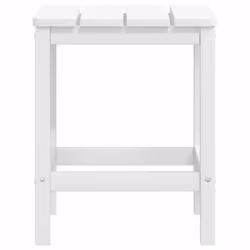 VidaXL 3095708 outdoor chair Terrace High-Density Polyethylene (HDPE), Steel White - Additional view 6