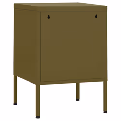 VidaXL 3095205 nightstand/bedside table Olive - Additional view 5