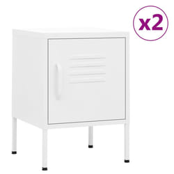 VidaXL 3095213 nightstand/bedside table White