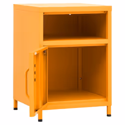 VidaXL 3095216 nightstand/bedside table Yellow - Additional view 6
