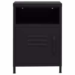 VidaXL 3095221 nightstand/bedside table Black
