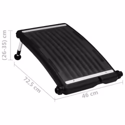 vidaXL Curved Pool Solar Heating Panels Patio Swimming Pool Heater System - 3