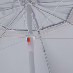 vidaXL Beach Umbrella with Side Walls Sand Parasol Sunshade Shelter Canopy - sand - Additional view 5