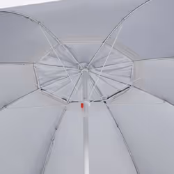 vidaXL Beach Umbrella with Side Walls Sand Parasol Sunshade Shelter Canopy - green - Additional view 7