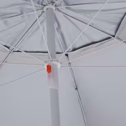 vidaXL Beach Umbrella with Side Walls Sand Parasol Sunshade Shelter Canopy - green - Additional view 8