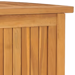vidaXL Garden Storage Box Pillow Blanket Chest Tool Chest Solid Wood Teak - 114 x 50 x 58 cm - Additional view 6