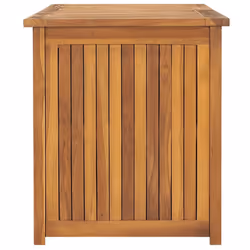 vidaXL Garden Storage Box Pillow Blanket Chest Tool Chest Solid Wood Teak - 150 x 50 x 53 cm - Additional view 4