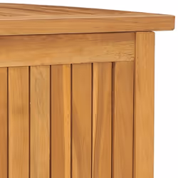 vidaXL Garden Storage Box Pillow Blanket Chest Tool Chest Solid Wood Teak - 150 x 50 x 53 cm - Additional view 5