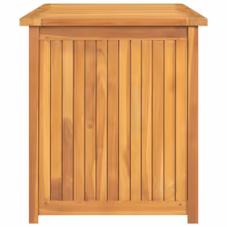 vidaXL Garden Storage Box Pillow Blanket Chest Tool Chest Solid Wood Teak - 200 x 50 x 53 cm - Additional view 4
