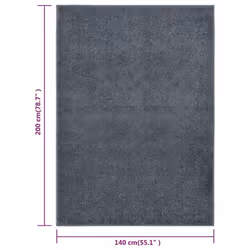vidaXL Rug Short Pile Home Floor Carpet Mat Area Rug Multi Colours Multi Sizes - 140 x 200 cm