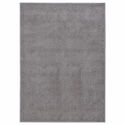 vidaXL Rug Short Pile Home Floor Carpet Mat Area Rug Multi Colours Multi Sizes - grey