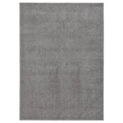 vidaXL Rug Short Pile Home Floor Carpet Mat Area Rug Multi Colours Multi Sizes - grey