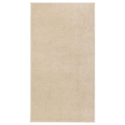 vidaXL Rug Short Pile Home Floor Carpet Mat Area Rug Multi Colours Multi Sizes - beige