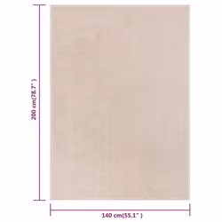 vidaXL Rug Short Pile Home Floor Carpet Mat Area Rug Multi Colours Multi Sizes - dark beige