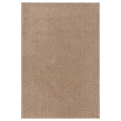 vidaXL Rug Short Pile Home Floor Carpet Mat Area Rug Multi Colours Multi Sizes - brown
