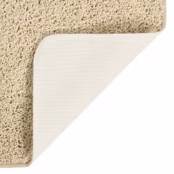 vidaXL Shaggy Rug Anti Slip Area Rug Floor Carpet Multi Colours Multi Sizes - cream, 120 x 170 cm - Additional view 2
