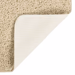 vidaXL Shaggy Rug Anti Slip Area Rug Floor Carpet Multi Colours Multi Sizes - cream, 140 x 200 cm - Additional view 2